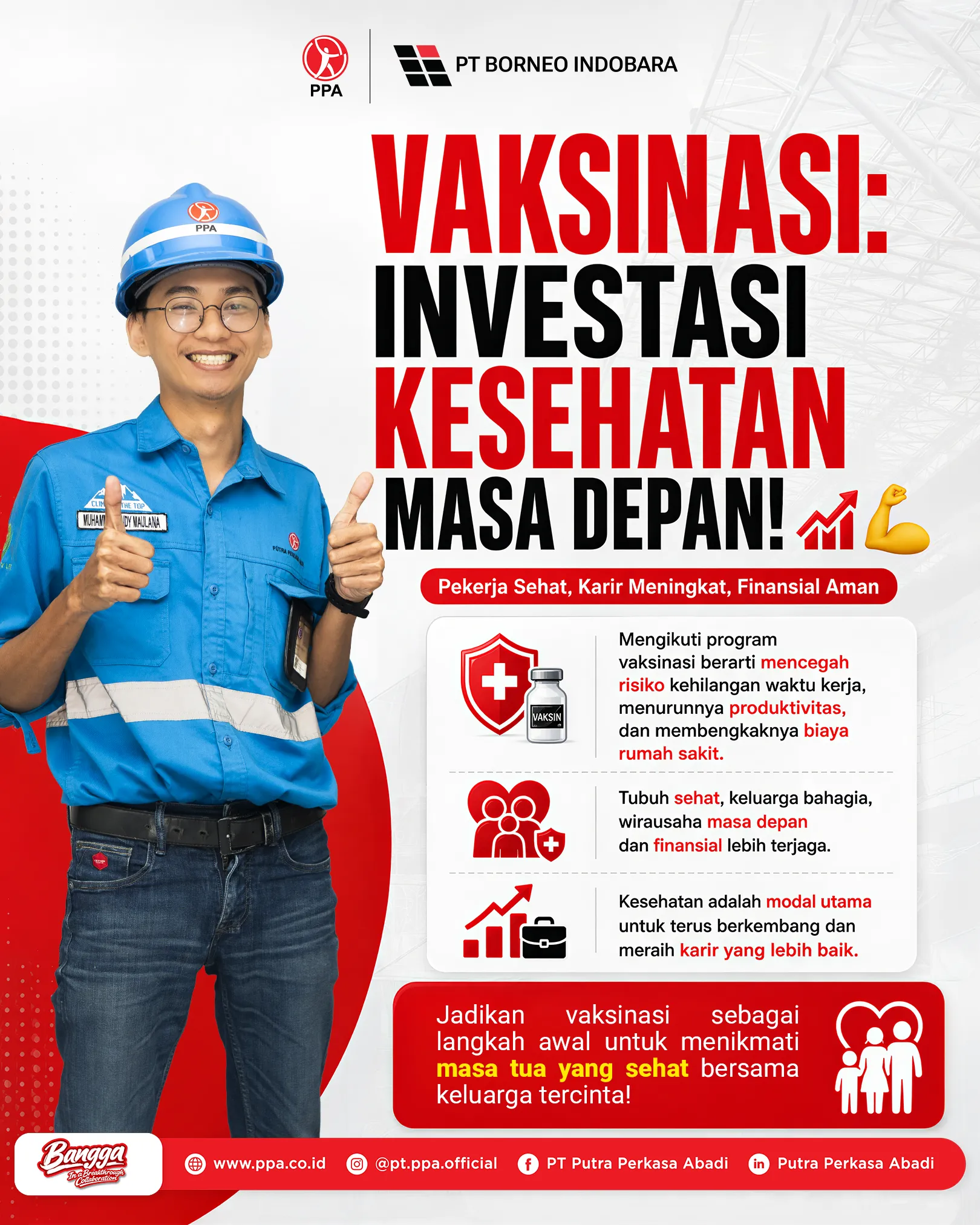 Vaksinasi adalah Investasi Kesehatan Terbaik untuk Masa Depan yang Cemerlang